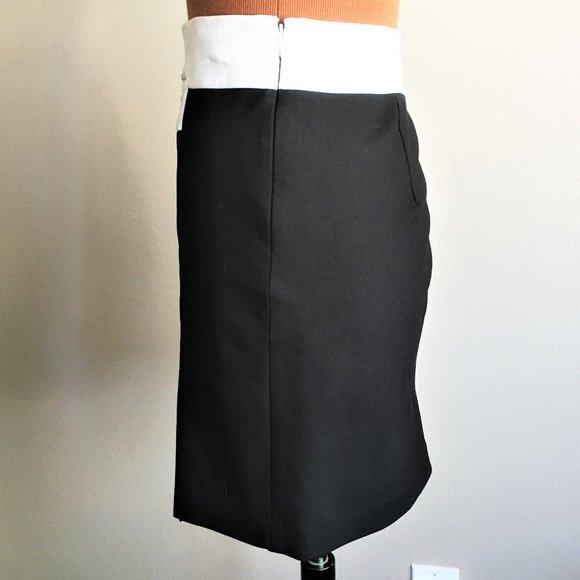 WHITE HOUSE BLACK MARKET Asymetrical Front Skirt - Picture 5 of 10